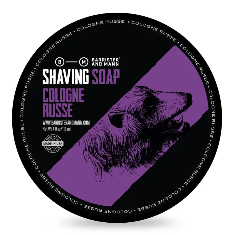 Barrister and Mann Cologne Russe – Sapone da barba 118 ml
