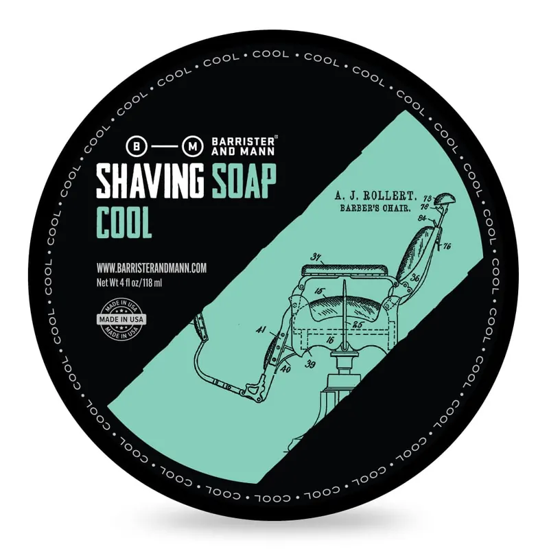 Barrister and Mann Cool – Sapone da barba 118 ml