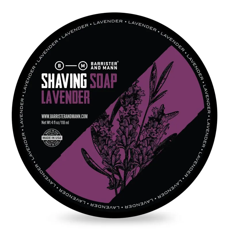 Barrister and Mann Lavender – Sapone da barba 118 ml