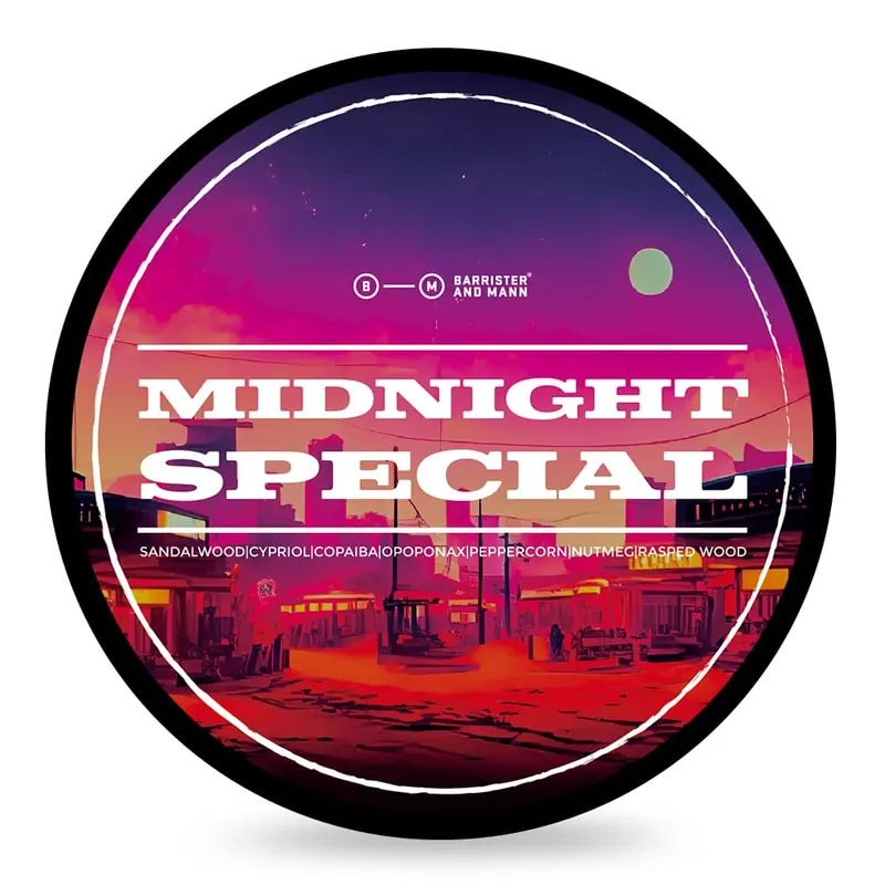 Barrister and Mann Midnight Special – Sapone da barba 118 ml