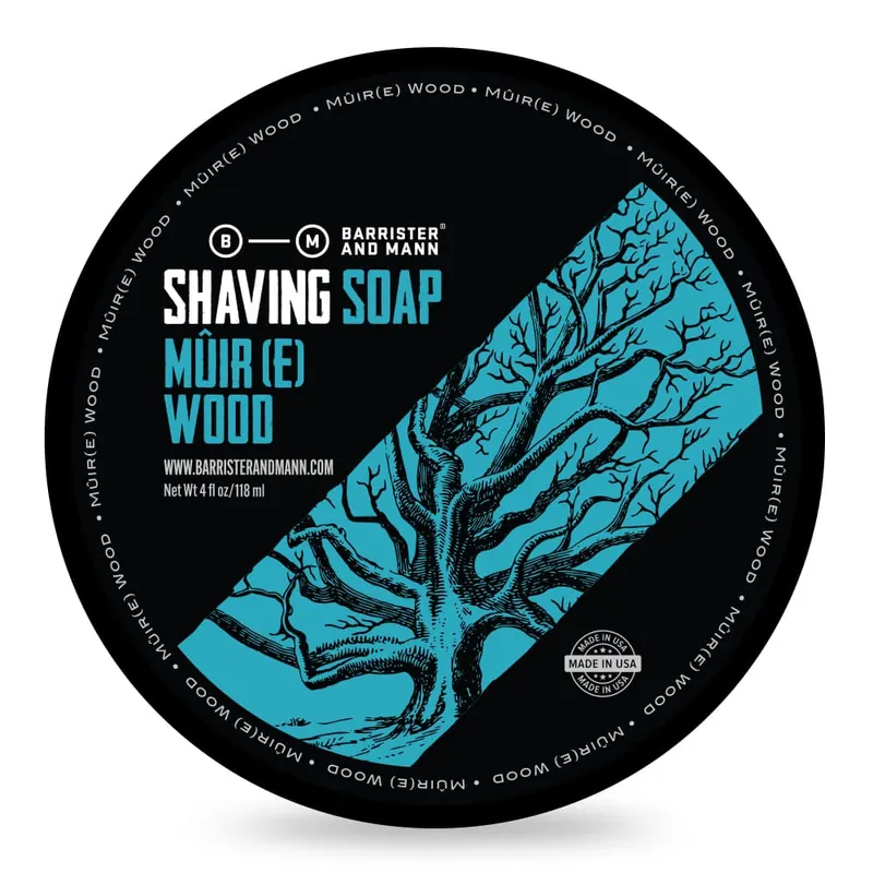 Barrister and Mann Mûir(e) Wood – Sapone da barba 118 ml