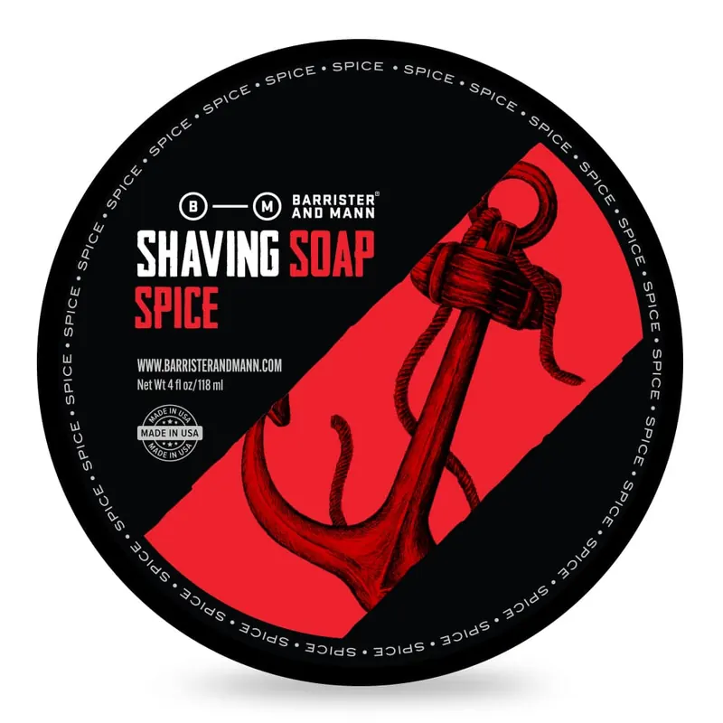 Barrister and Mann Spice – Sapone da barba 118 ml