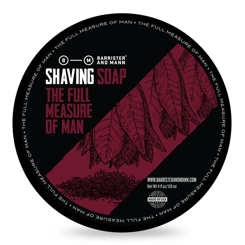 Barrister and Mann The Full Measure of Man – Sapone da barba 118 ml