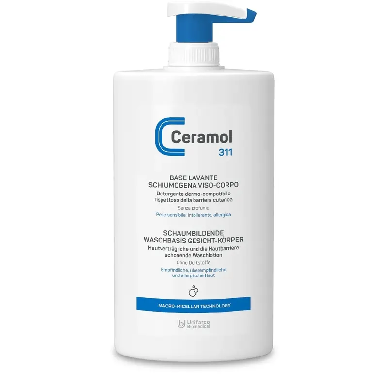 BASE LAVANTE SCHIUMOGENA VISO-CORPO311 CERAMOL | Pinalli