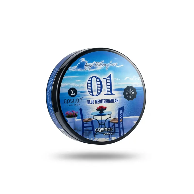 BBS Epsilon Edition Blue Mediterranean Shaving Soap 125gr