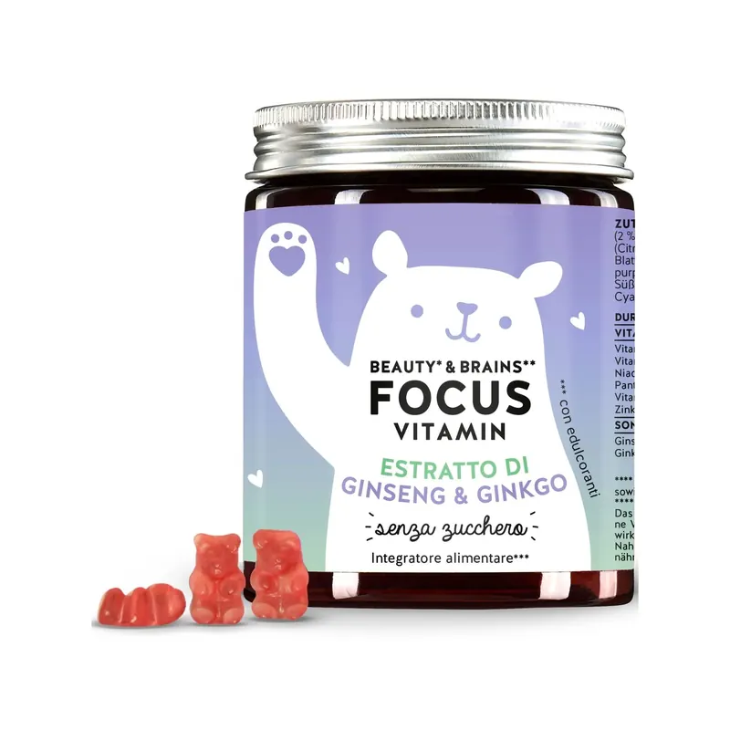 Beauty & Brains Focus 112.5g BEARS WITH BENEFITS | Pinalli