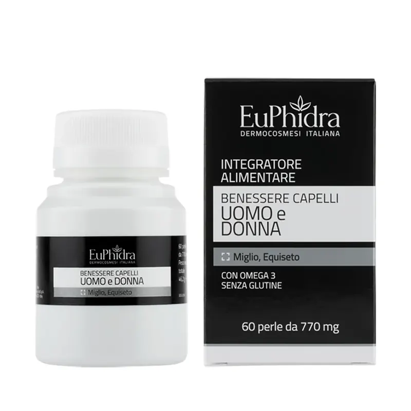 Benessere Capelli Uomo e Donna 1x60pz EUPHIDRA | Pinalli