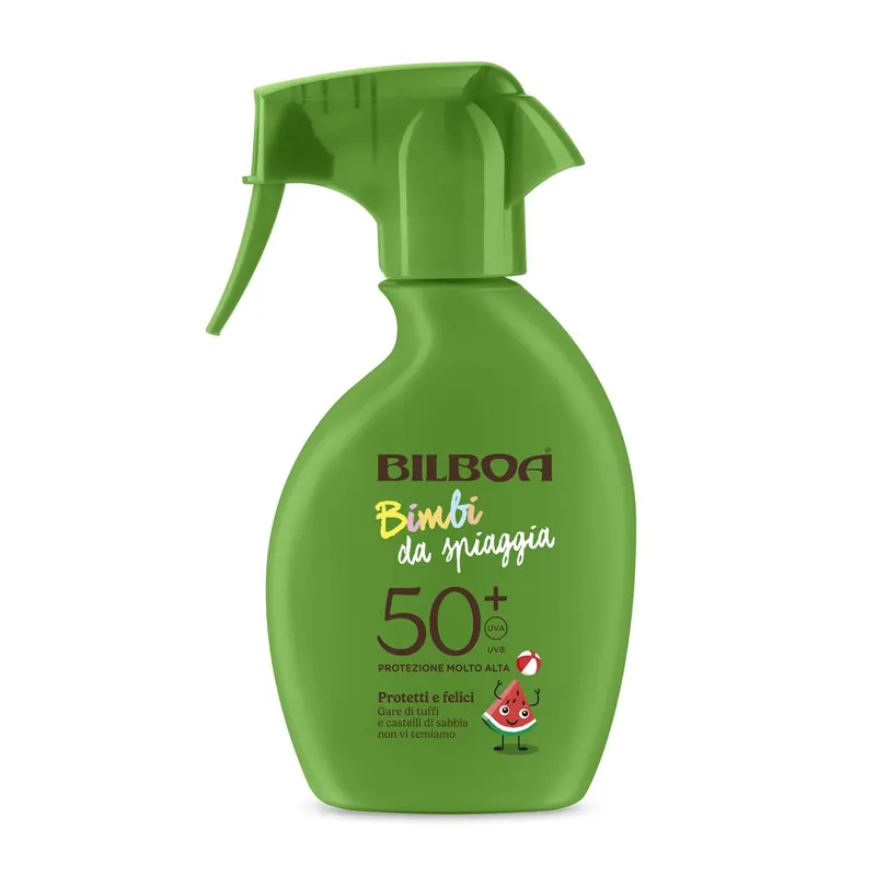 Bilboa Bimbi da Spiaggia Crema Solare Trigger Bambini SPF 50+