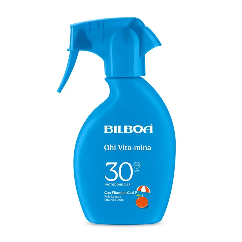Bilboa Ohi Vita-mina Crema Solare Trigger SPF 30 con multivitamina