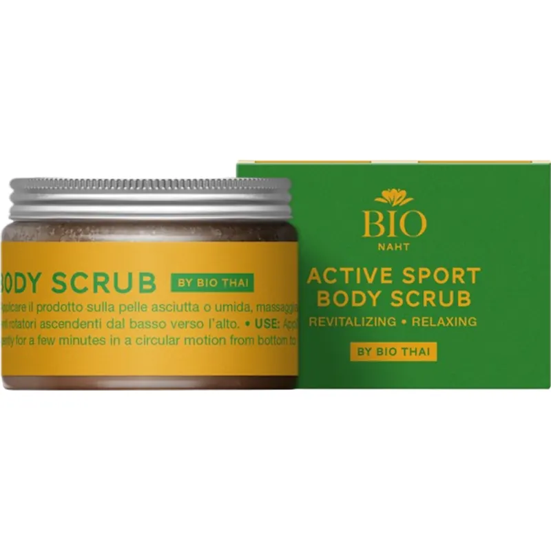 Bio Thai Active Sport Body Oil Scrub, 170 g