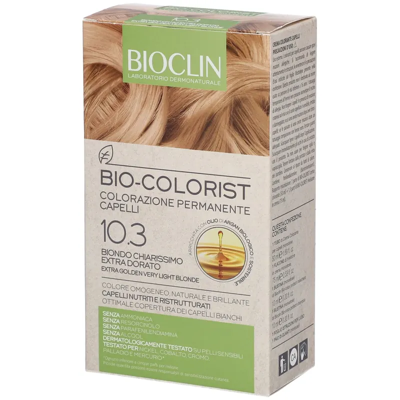BIOCLIN Bio-Colorist 10.3 Biondo Chiarissimo Extra Dorato