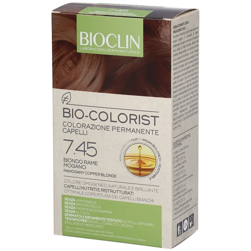 BIOCLIN Bio-Colorist 7.45 Biondo Rame Mogano