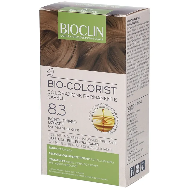 BIOCLIN Bio-Colorist 8.3 Biondo Chiaro Dorato