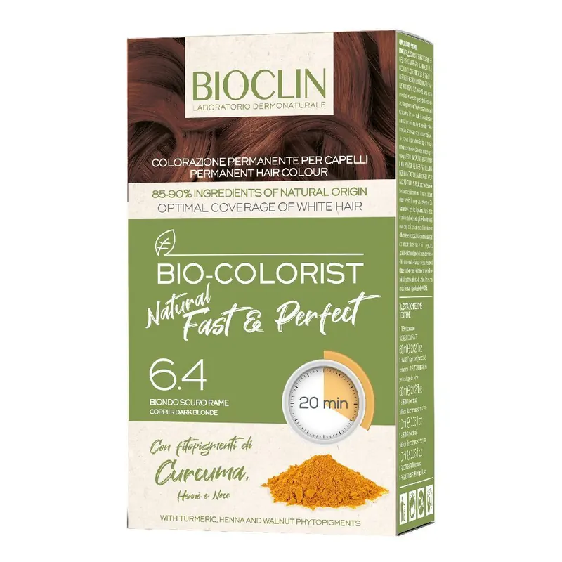 BIOCLIN Bio-Colorist Fast and Perfect 6.4 Biondo Scuro Rame