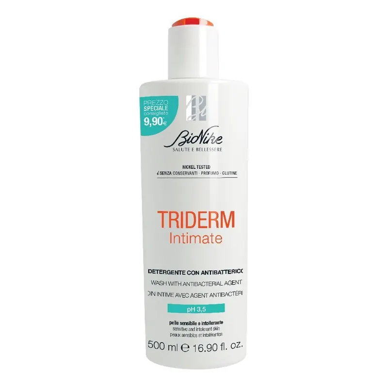 BioNike Triderm Intimate Detergente con Antibatterico pH 3.5