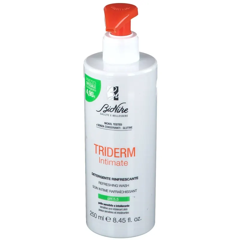 Bionike Triderm Intimate Detergente Rinfrescante pH 5.5