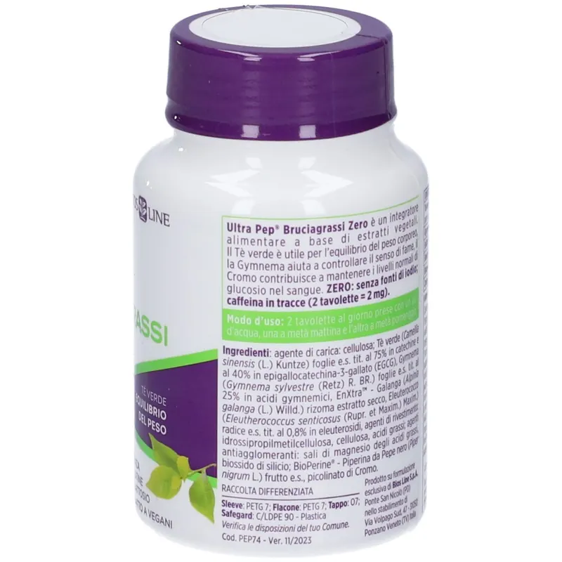 BIOS LINE Ultra Pep® Bruciagrassi Zero