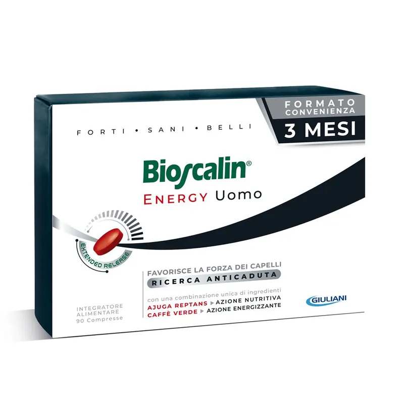 Bioscalin® Energy Capelli Uomo 2 Mesi + 1 Omaggio