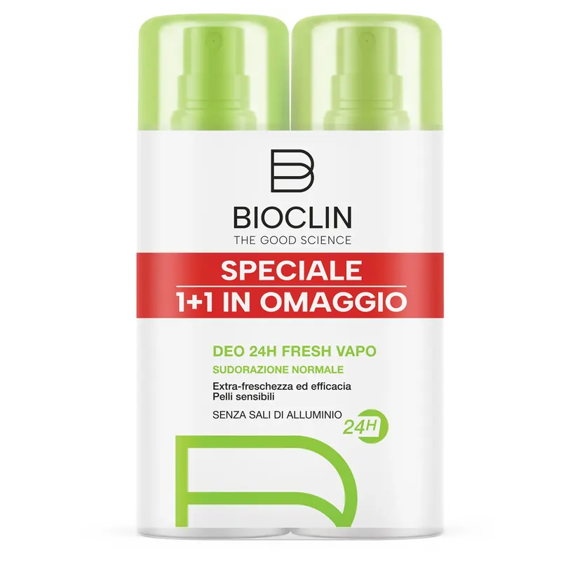Bipack Deo 24H Fresh 100+100ml BIOCLIN | Pinalli
