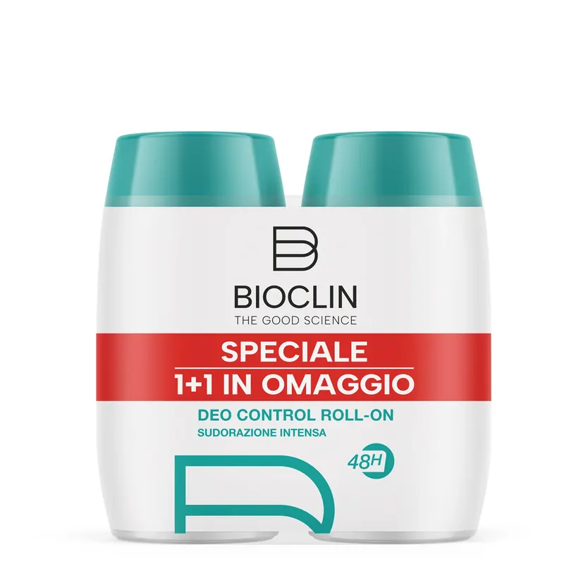 Bipack Deo Control Roll-On 50+50ml BIOCLIN | Pinalli
