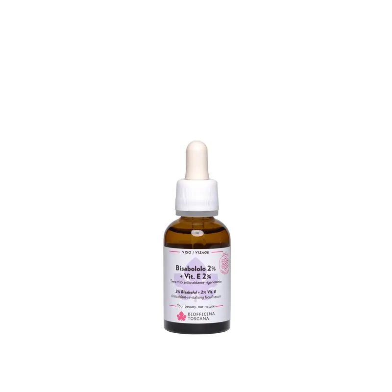 Bisabololo 2% + Vit. E 2% 30ml BIOFFICINA TOSCANA | Pinalli
