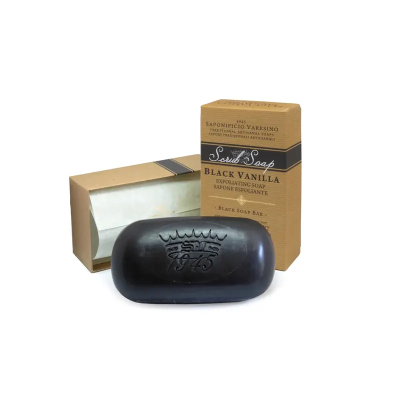 Black Vanilla Scrub Soap 300g