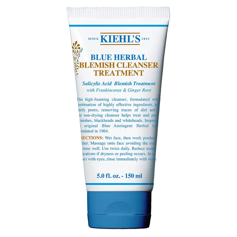 Blue Herbal Blemish Cleanser Treatment KIEHL'S | Pinalli