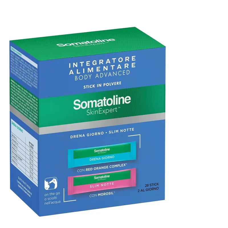 Body Advanced Drena Giorno Slim Notte - Stick in Polvere SOMATOLINE | Pinalli