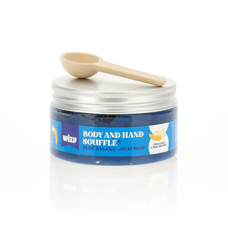 Body and Hand Soufflè Jelly Soap Blue Banana WIZY | Pinalli