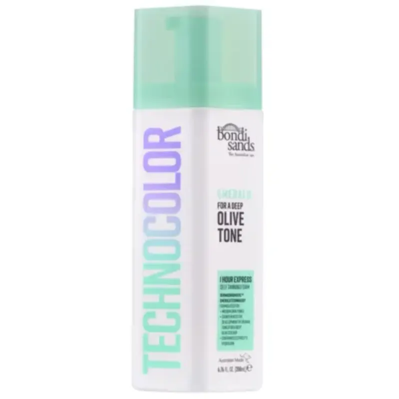 Bondi Sands Technocolor 1 Hour Express Self Tanning Foam - Emerald, 200 ml