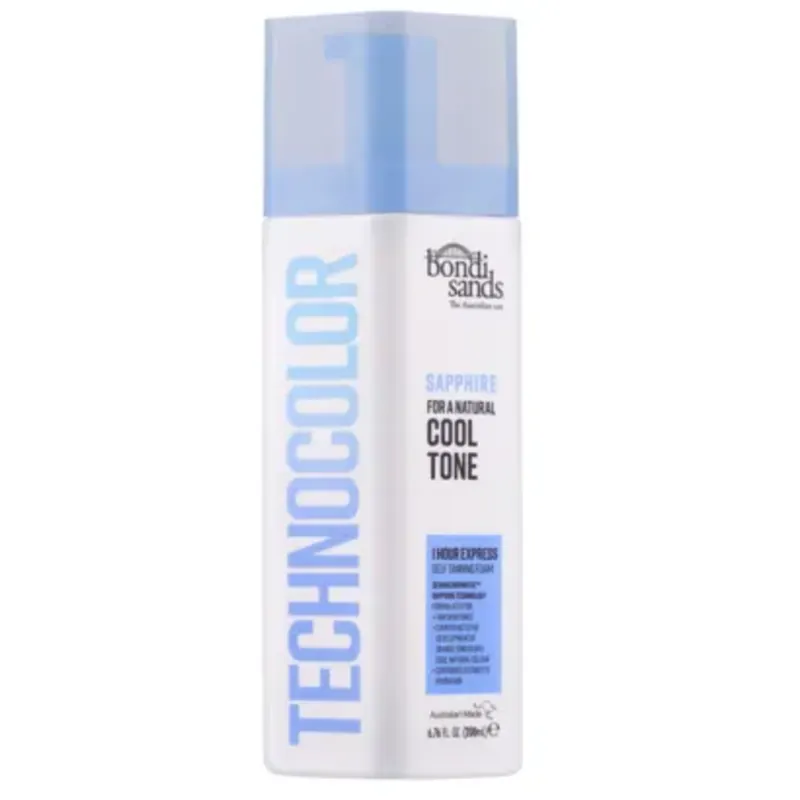 Bondi Sands Technocolor 1 Hour Express Self Tanning Foam - Sapphire, 200 ml