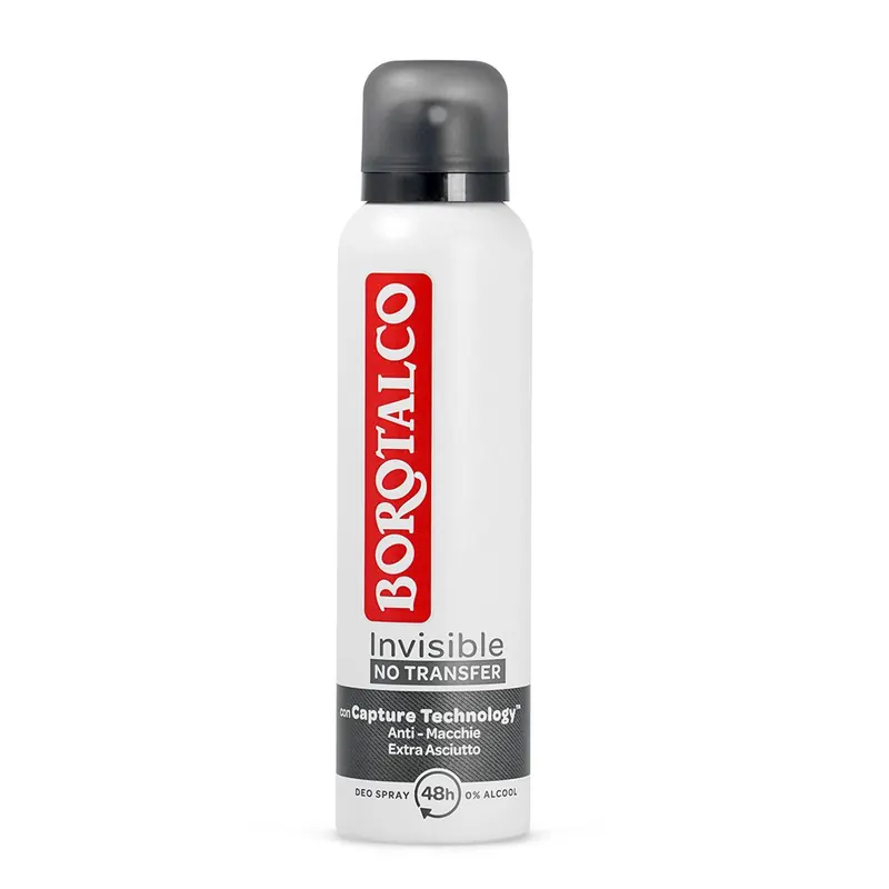 BOROTALCO Invisible No Transfer Deo Spray