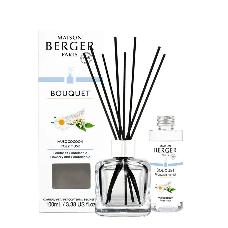 Bouquet Cube Musc Cocoon MAISON BERGER PARIS | Pinalli
