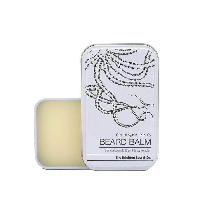 Brighton Beard Co. Creampot Tom's Sandalwood, Elemi, & Lavender Beard Balm 40ml