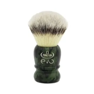 Brocha de afeitar OMEGA fibra sintética serie EVO 2.0 Kamo 1925