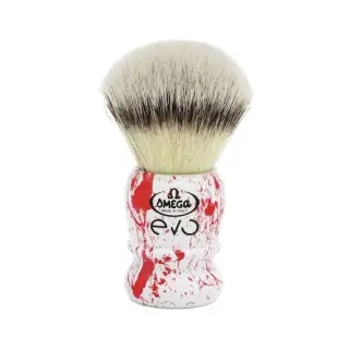 Brocha de afeitar OMEGA fibra sintética serie EVO 2.0 Thorn 1927