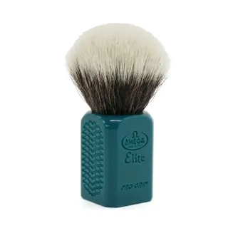 Brocha de afeitar OMEGA sintética PRO GRIP Verde B1948/VE