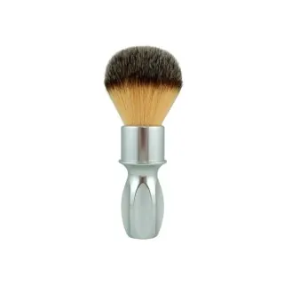 Brocha de afeitar RAZOROCK sintética plissoft original 400 con mango plata 2386