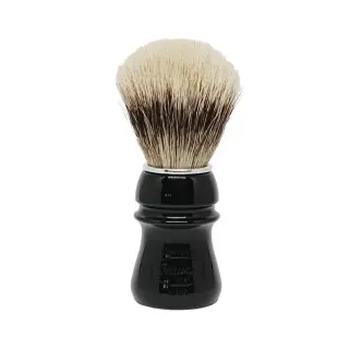 Brocha de afeitar SEMOGUE Owners Club mango resina Jet Black Mistura Finest SOC C5MF JB 1421