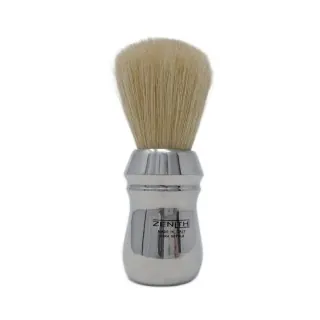 Brocha de afeitar ZENITH cerda blanqueada mango aluminio A26 SE