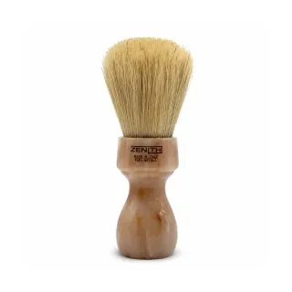 Brocha de afeitar ZENITH de cerda natural no blanqueada mango resina color jaspeado 507MA XSE