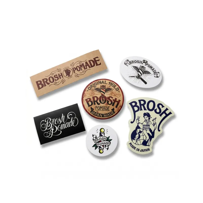 Brosh 6 stickers pack