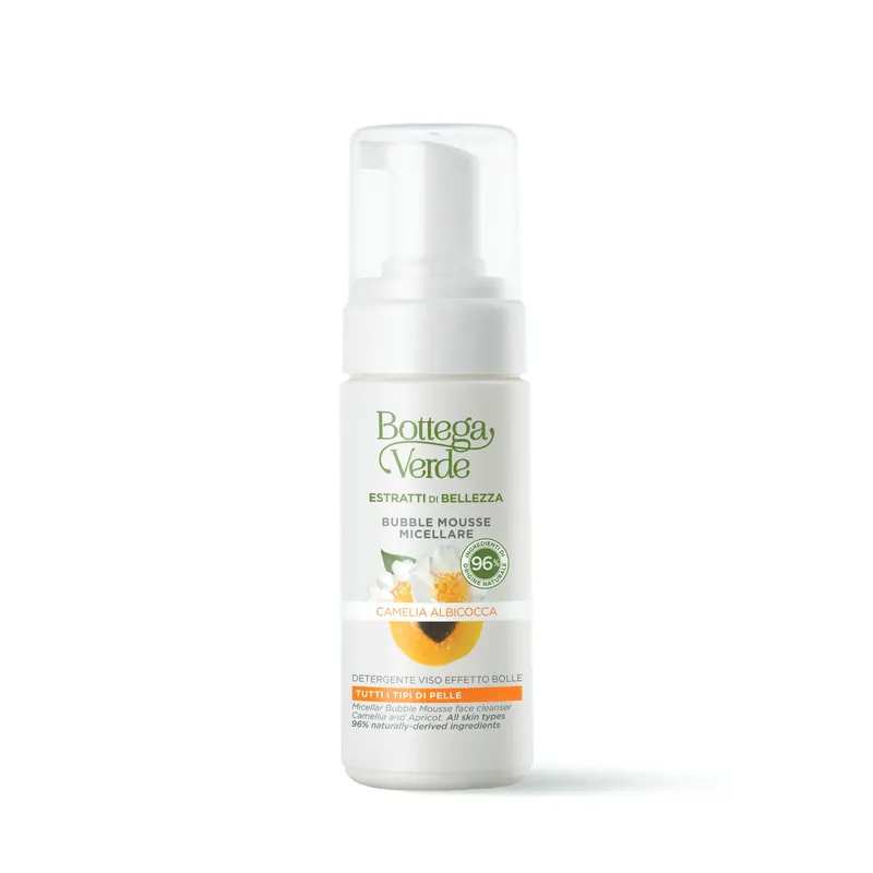 Bubble Mousse Micellare - Camelia Albicocca BOTTEGA VERDE | Pinalli