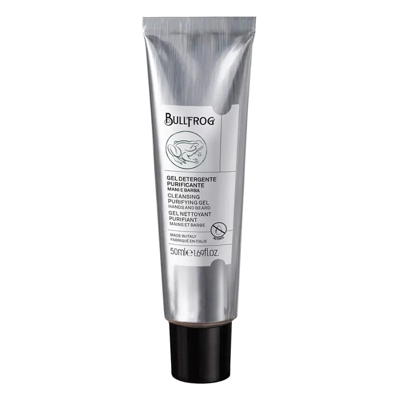 Bullfrog Gel Detergente Purificante Mani e Barba 50 ml