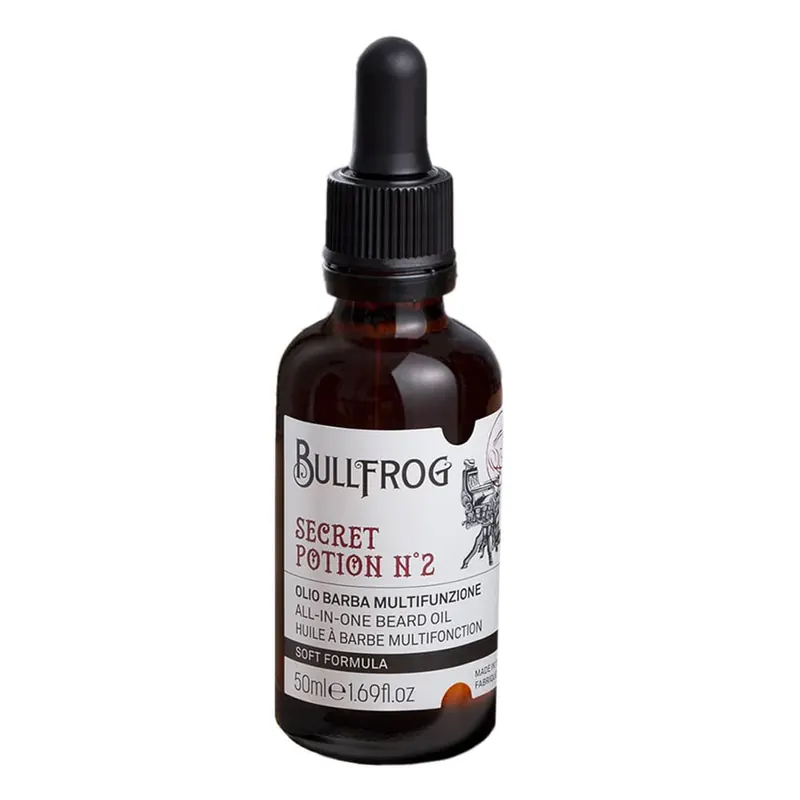 Bullfrog Olio Barba Multifunzione Secret Potion N.2 50 ml