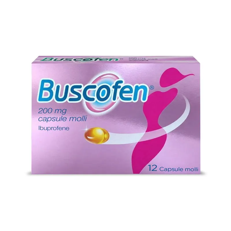 Buscofen 12 capsule, ibuprofene contro dolori da ciclo