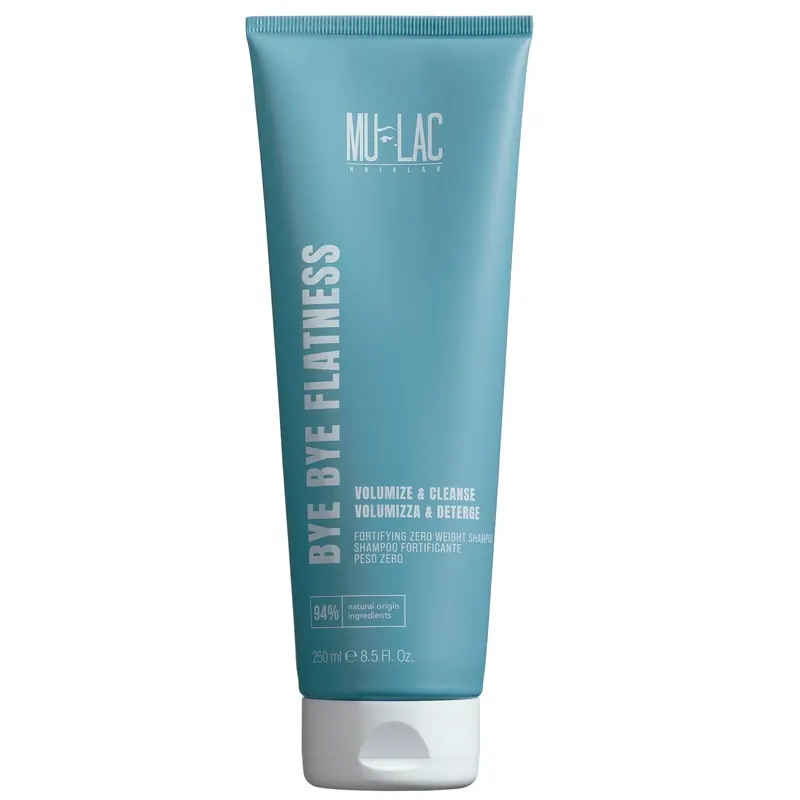 BYE BYE FLATNESS Fortifying Zero Weight Shampoo MULAC | Pinalli
