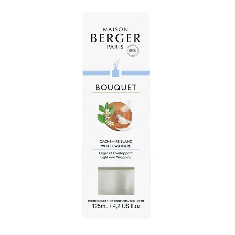 Cachemire Blanc 125ml MAISON BERGER PARIS | Pinalli