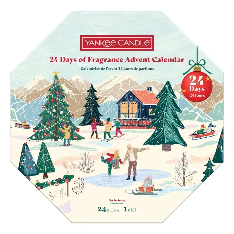 Calendario dell'Avvento 2025 - Ghirlanda YANKEE CANDLE | Pinalli