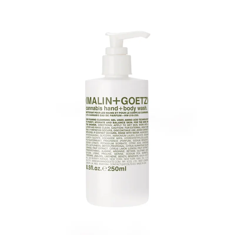 Cannabis Hand+Body Wash 250ml MALIN+GOETZ | Pinalli